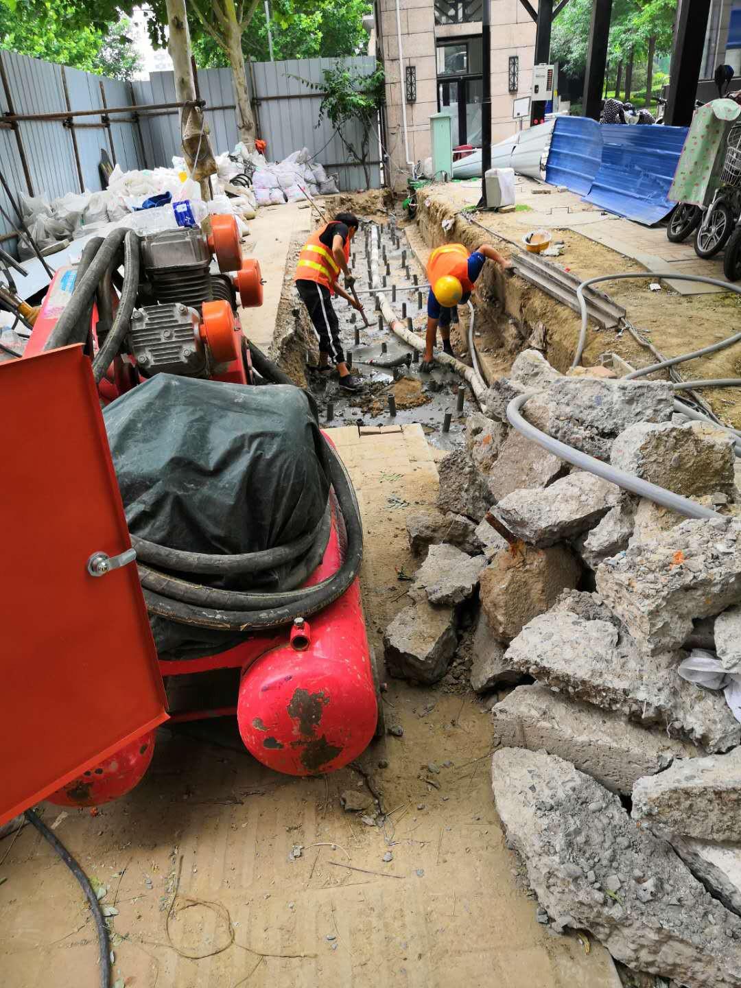 达川地基加固解决房子的地基下沉问题